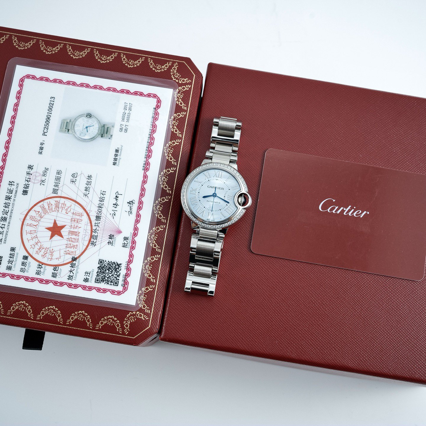 Cartier Ballon Bleu Super Clone Replica Uhren – AAA+ Qualität aus Deutschland 1124551356