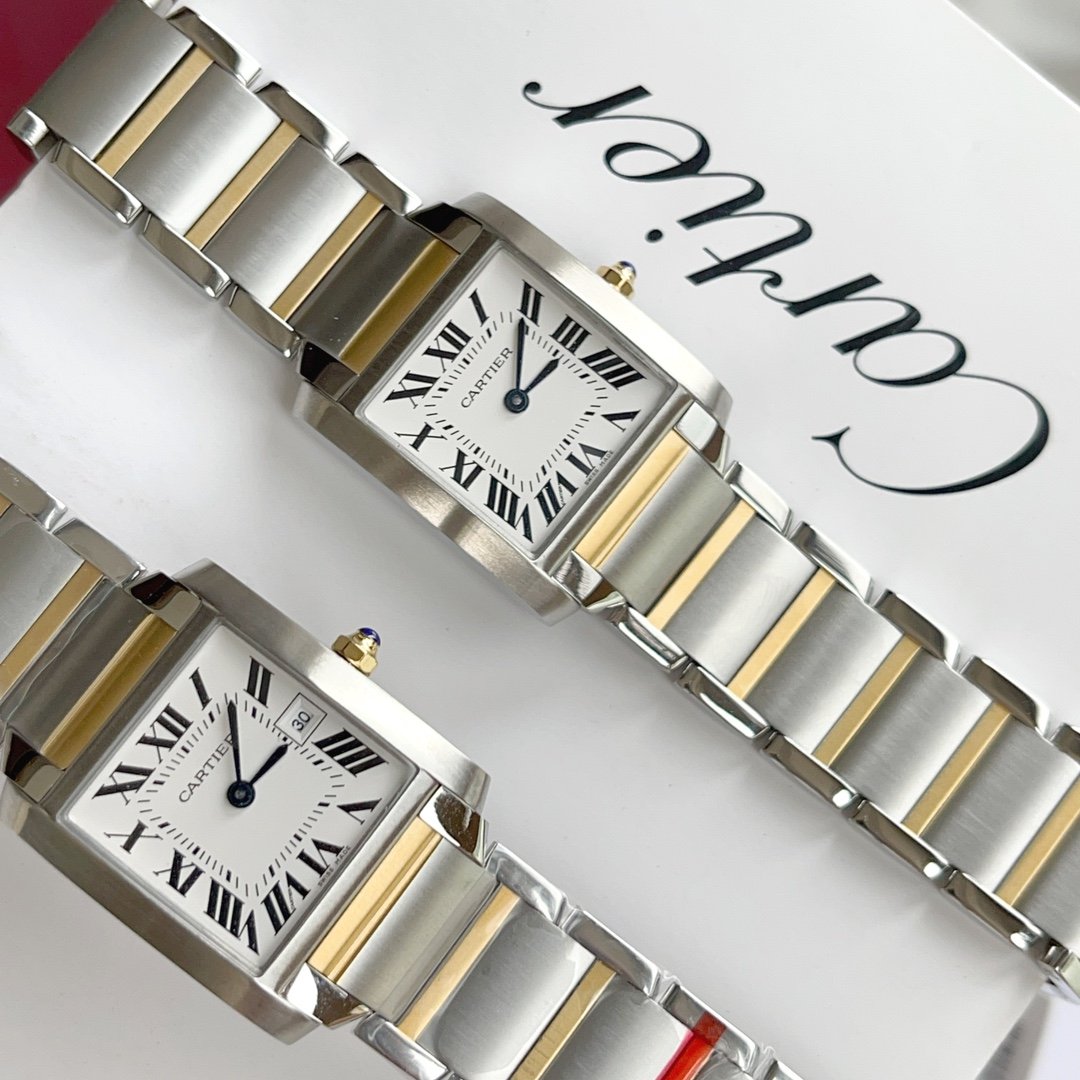 Cartier Tank Française Super Clone AAA+ Replica: Perfekte 1:1 Nachbildung der Luxusuhr 1049431629