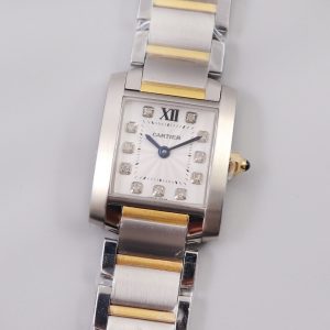 Cartier Tank Française Damen Quarz 1:1 Replica Uhren Super Clone 1076980979