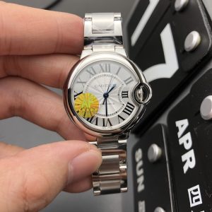 Cartier Ballon Bleu 33mm AAA+ Replica: Perfekte Nachahmungsuhren mit Schweizer Uhrwerk 1027760392