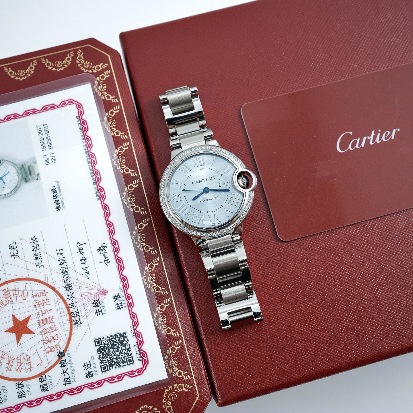 Cartier Ballon Bleu Super Clone Replica Uhren – AAA+ Qualität aus Deutschland 1124551356 - Ballon Bleu