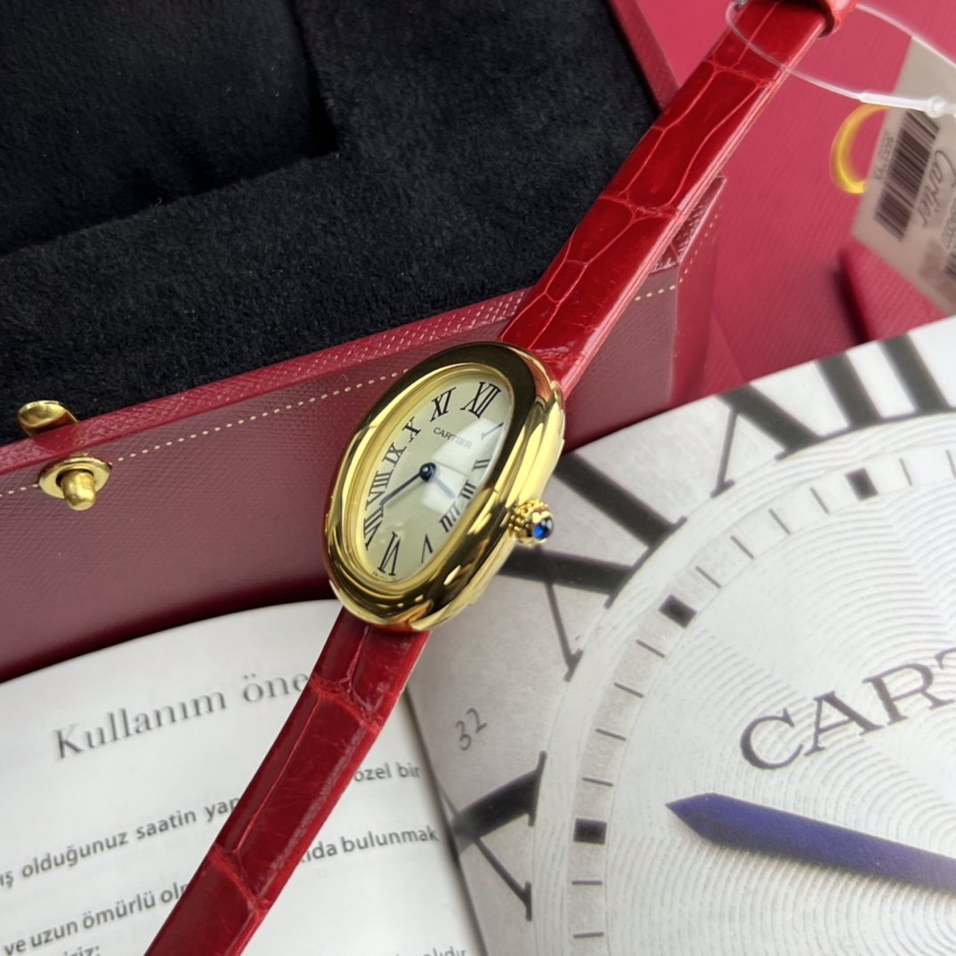 Cartier Baignoire Super Clone: Luxus-Replica Uhren mit 1:1 Qualität und Schweizer Uhrwerk 1101495011 - Baignoire