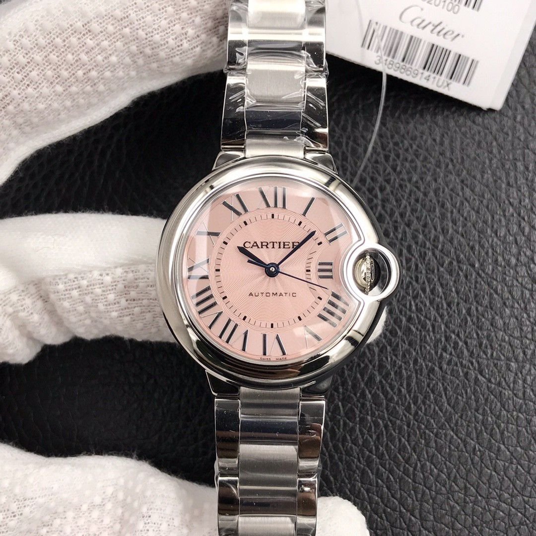 Cartier Ballon Bleu Super Clone Uhr – Perfekte 1:1 Replikation in Edelstahl 865613793 - View 1