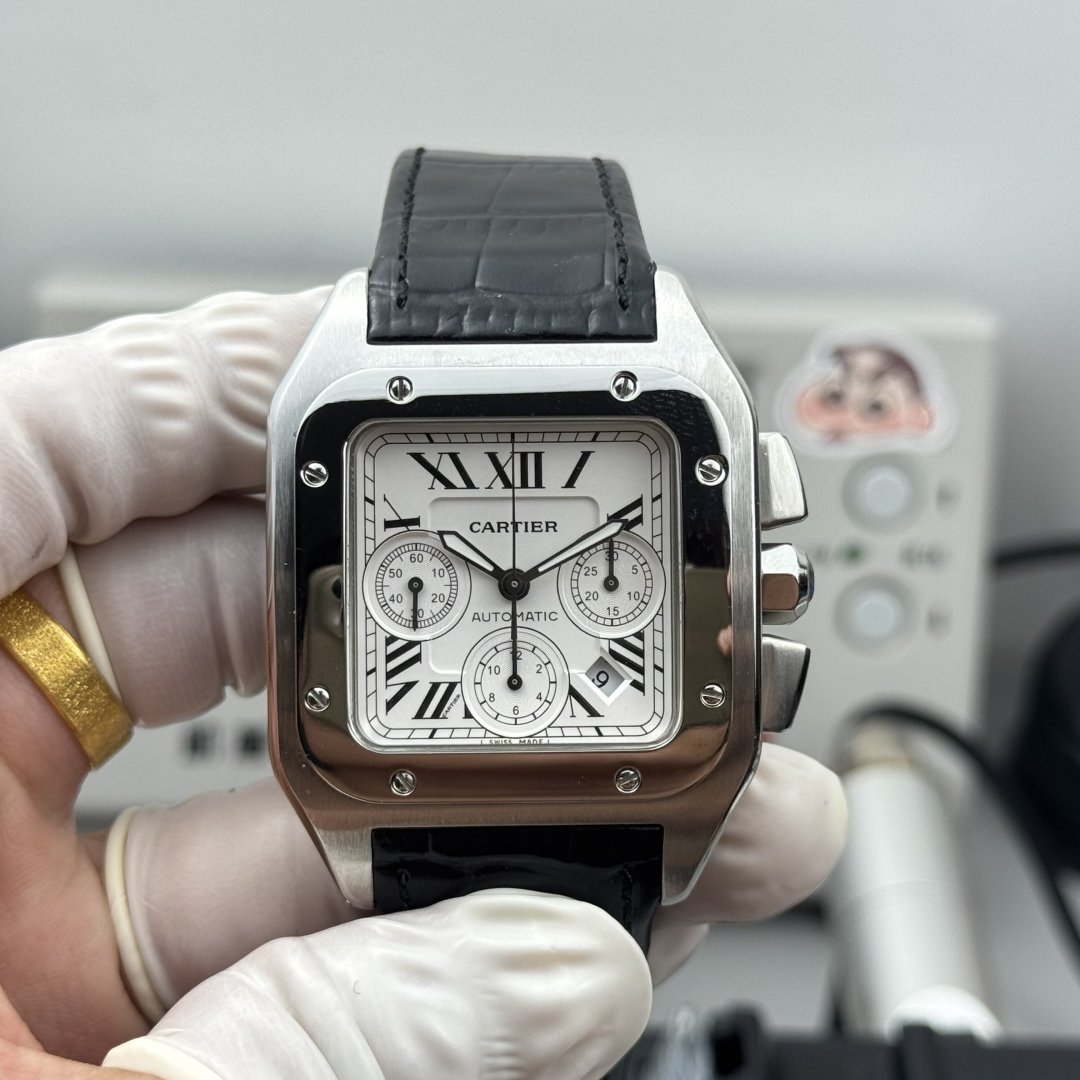 Cartier Santos de Cartier Super Clone: Premium Replica Uhren mit AAA+ Qualität 1124177160 - View 1