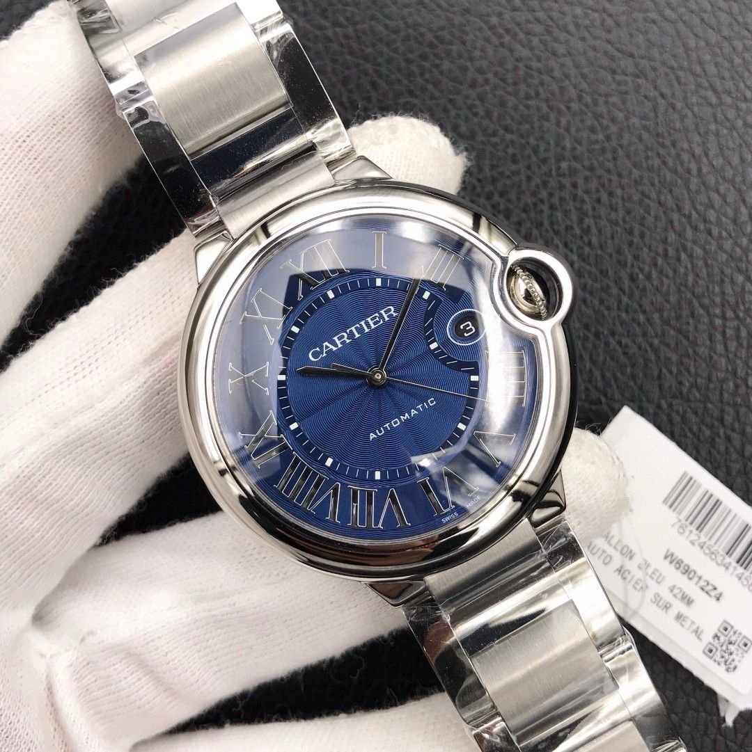 Cartier Ballon Bleu 42mm Super Clone Replica Uhren – Premium Qualität 1128845229 - View 1